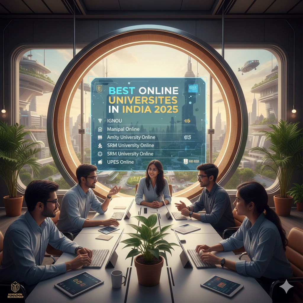 Best online universities in India 2025 offering UGC approved online degrees, MBA, BBA, MCA, and flexible digital learning programs for students and working professionals